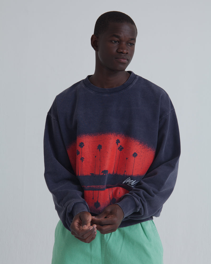 SUNSET CREWNECK SWEAT SHIRT