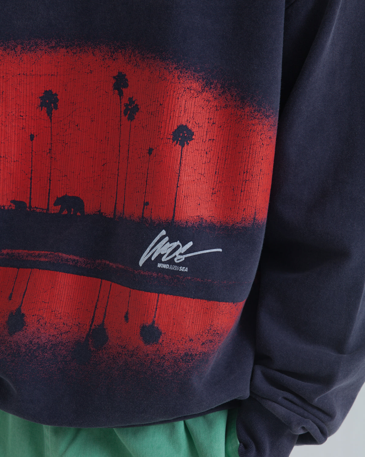 SUNSET CREWNECK SWEAT SHIRT