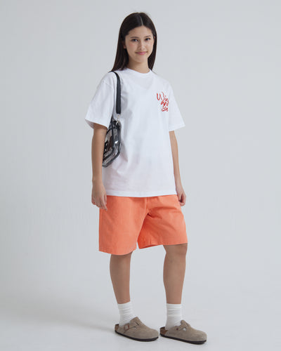 CLEAR LOGO SHOULDER BAG