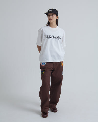 CALIGRAPHY EMBROIDERY TEE