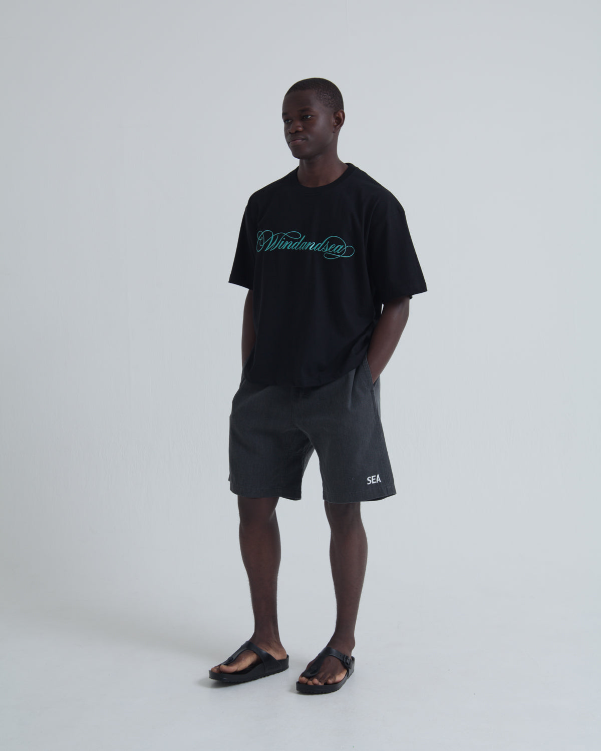 CALIGRAPHY EMBROIDERY TEE