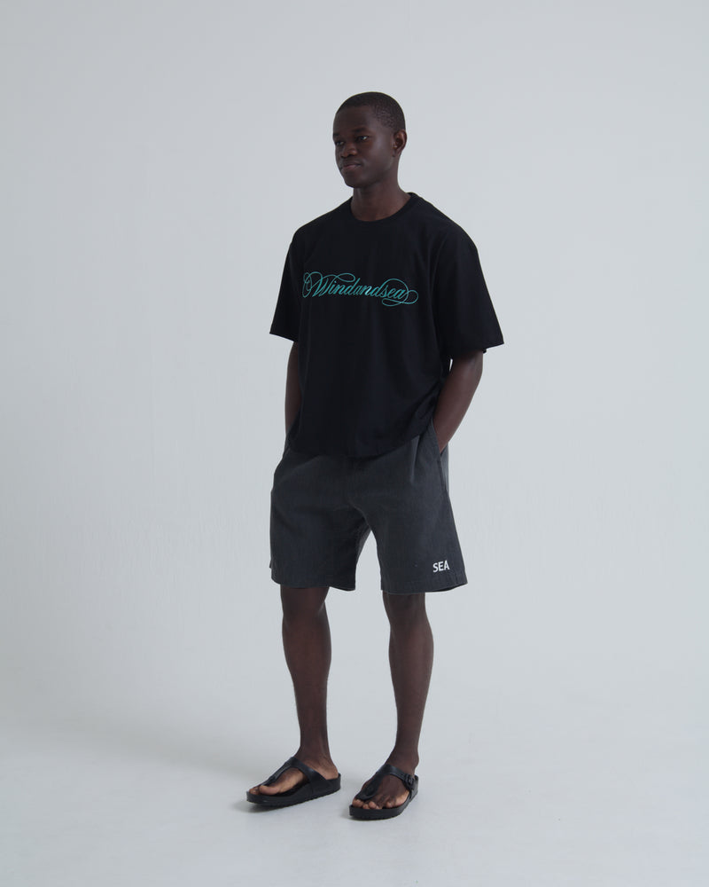 CALIGRAPHY EMBROIDERY TEE