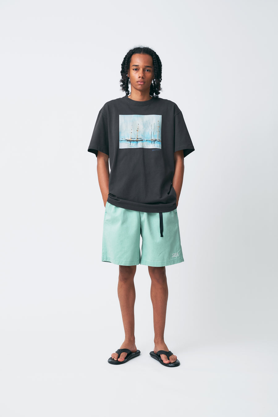 SEA ESS SHORT / GREEN