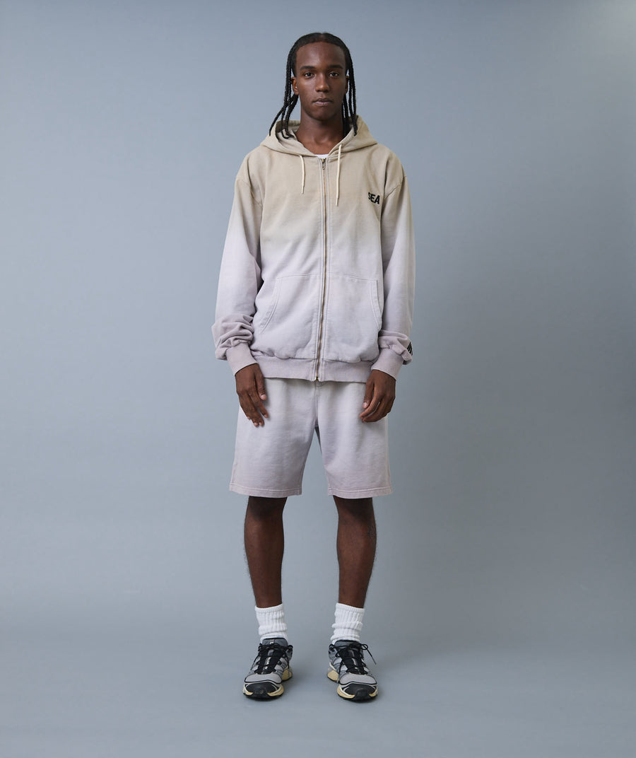 Step_Dye Sweat Short / SAND