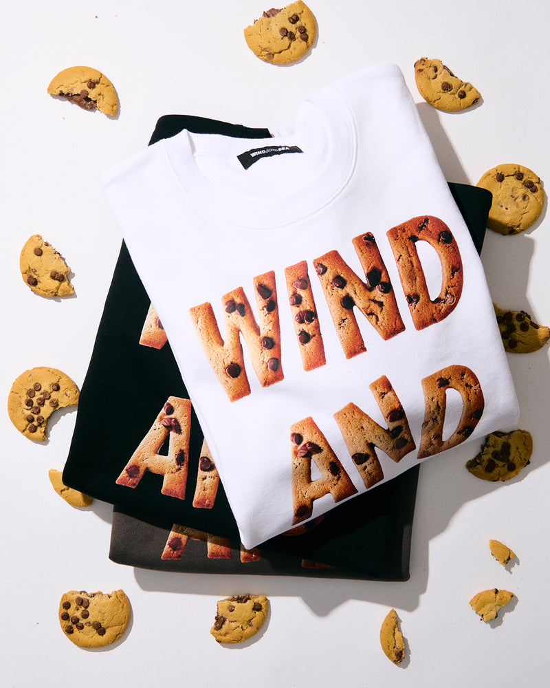 VALENTINE CHOCOLATE CHIP CREWNECK SWEATSHIRT