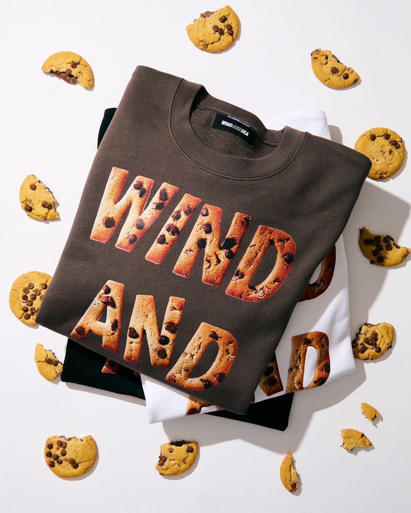 VALENTINE CHOCOLATE CHIP CREWNECK SWEATSHIRT