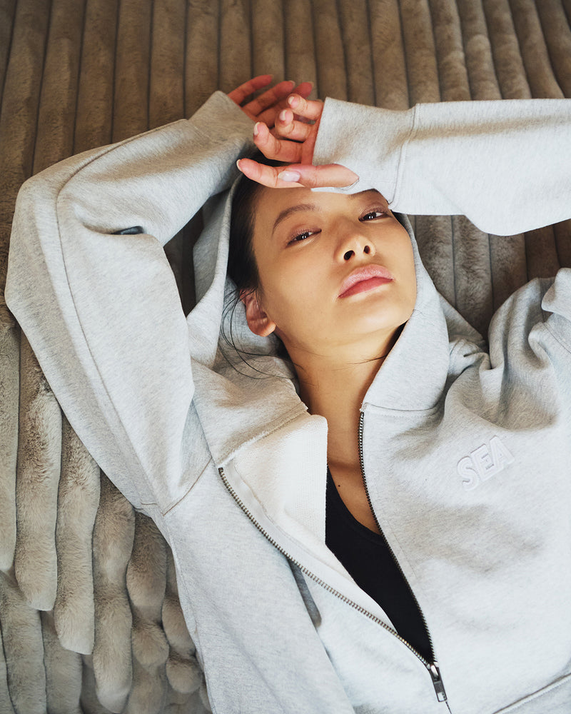 Cozy Zip Hooded Sweatshirt