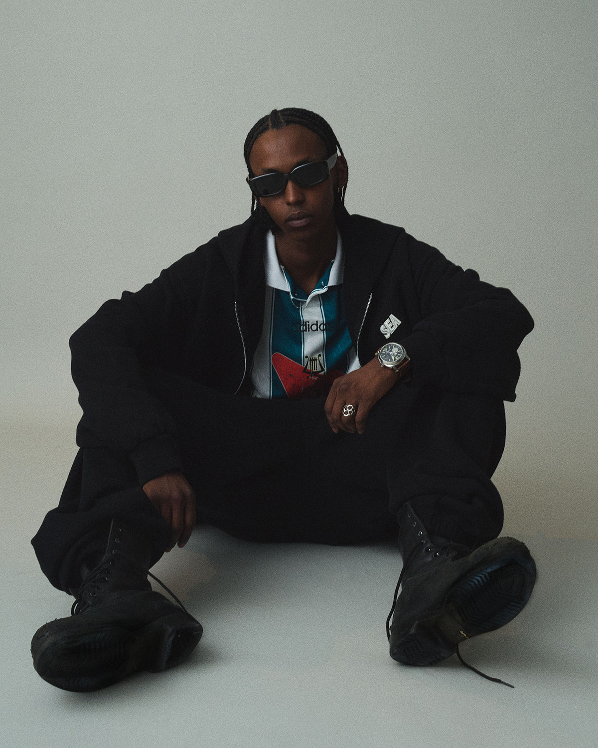 COZY TSURIAMI SWEAT ZIP-UP HOODIE