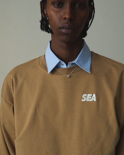 COZY SUVIN COTTON TERRY SWEAT