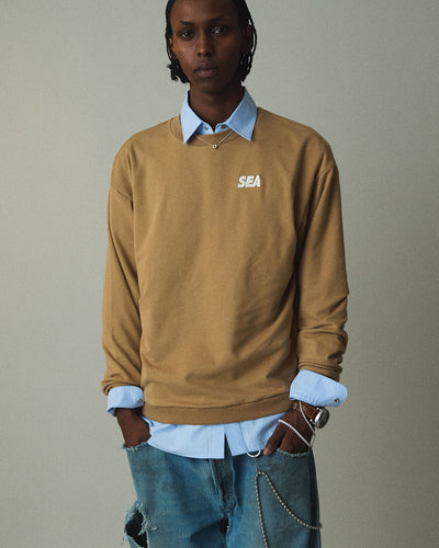 COZY SUVIN COTTON TERRY SWEAT