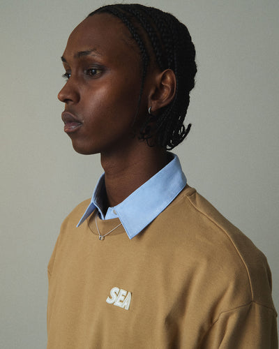 COZY SUVIN COTTON TERRY SWEAT