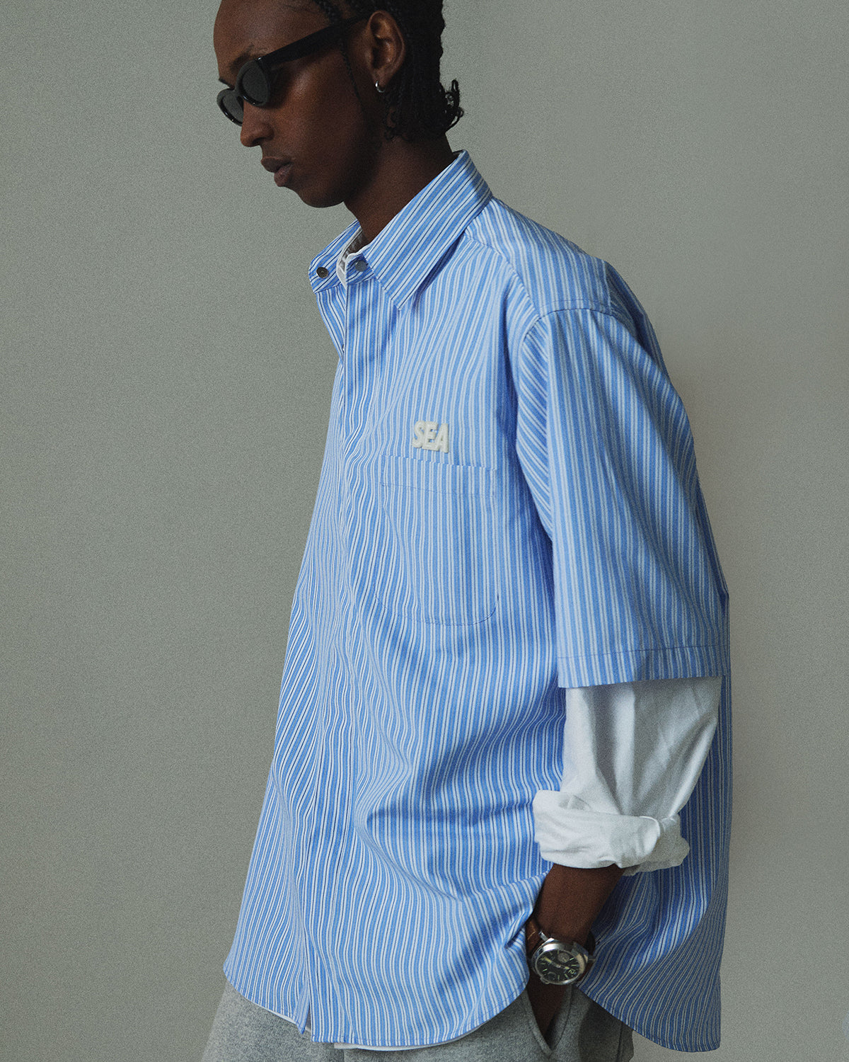 Cozy Stripe S/S Shirt – WIND AND SEA