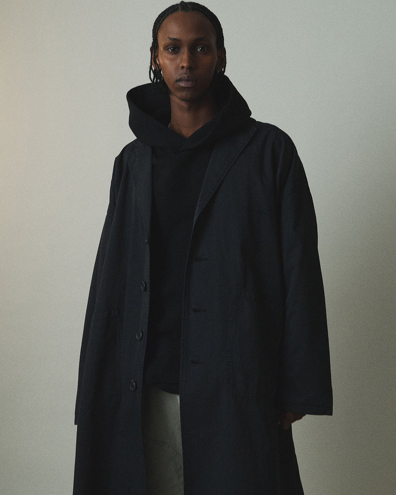 COZY SUVIN COTTON HOODED SWEATSHIRT