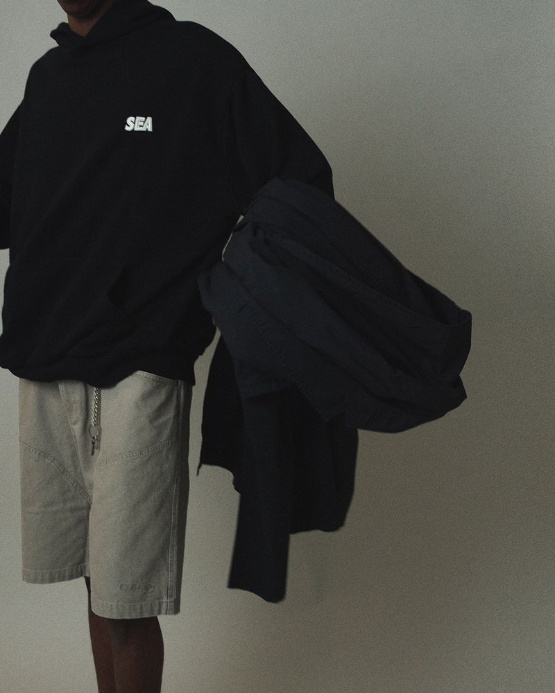 COZY SUVIN COTTON HOODED SWEATSHIRT