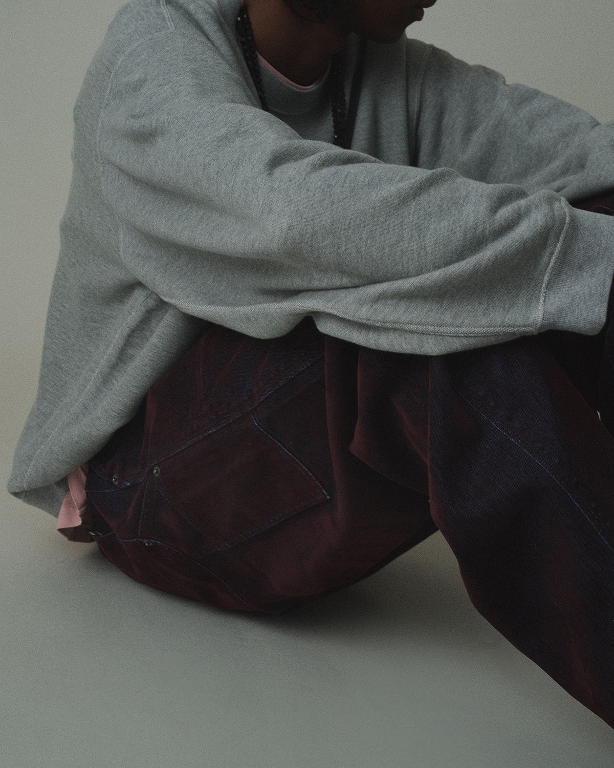 COZY SUVIN COTTON TERRY SWEAT