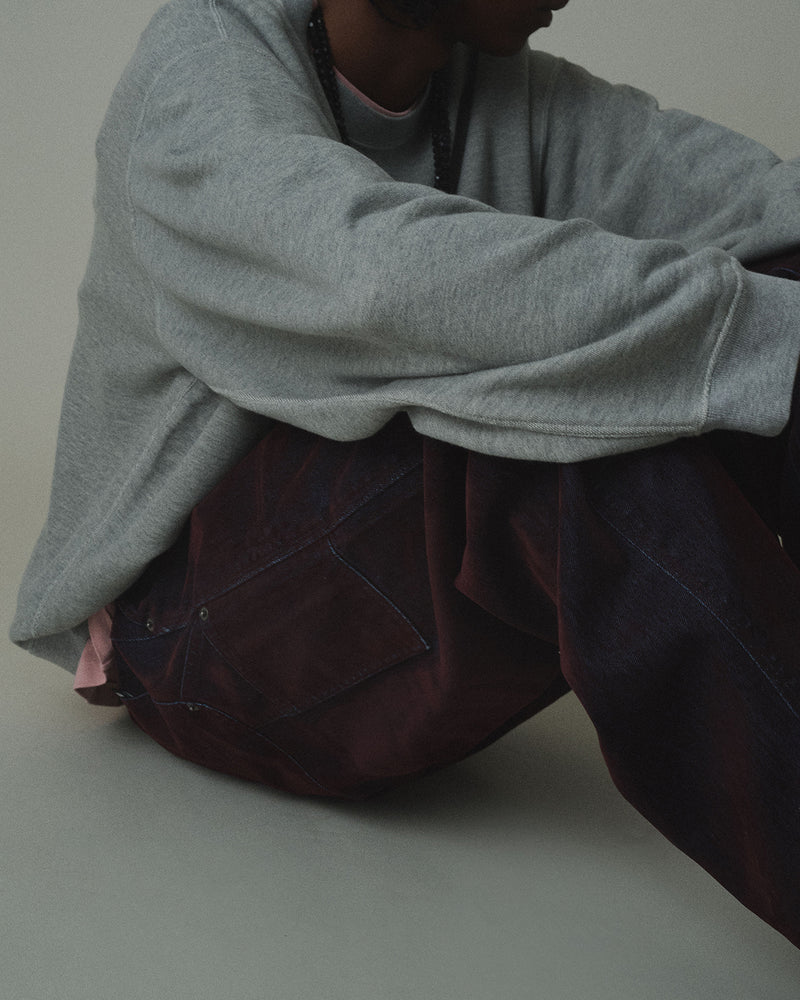 COZY SUVIN COTTON TERRY SWEAT