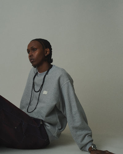 COZY SUVIN COTTON TERRY SWEAT