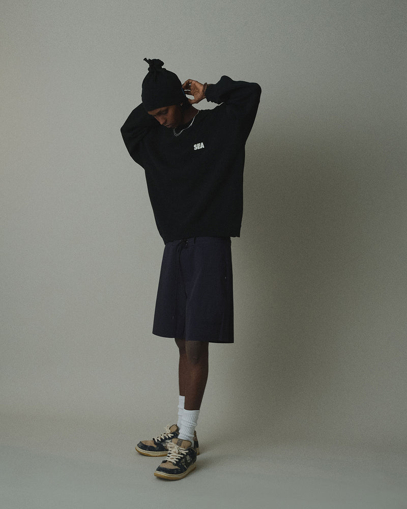 COZY SUVIN COTTON CREW NECK SWEAT