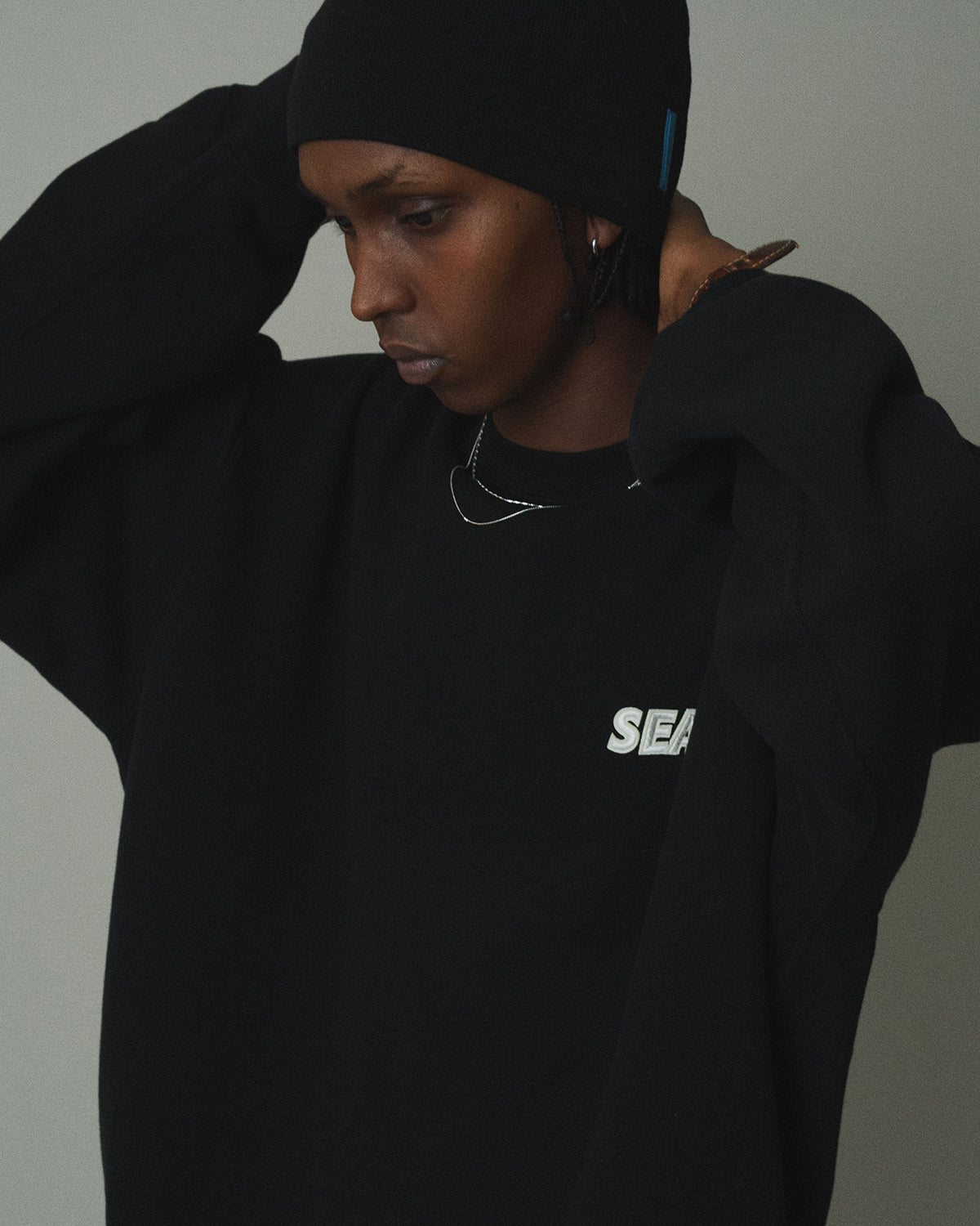 COZY SUVIN COTTON CREW NECK SWEAT – WIND AND SEA
