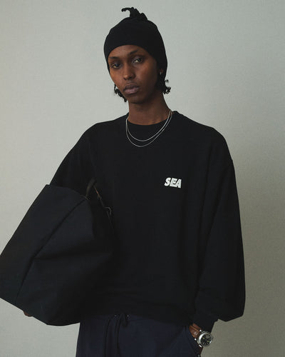 COZY SUVIN COTTON CREW NECK SWEAT