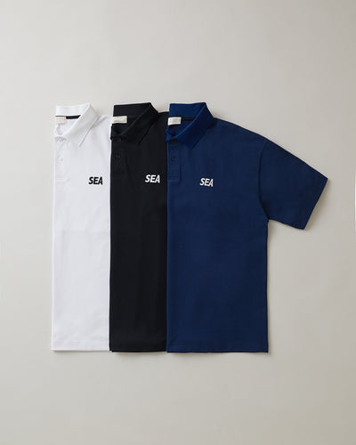 S/S Mock Neck Knit Polo