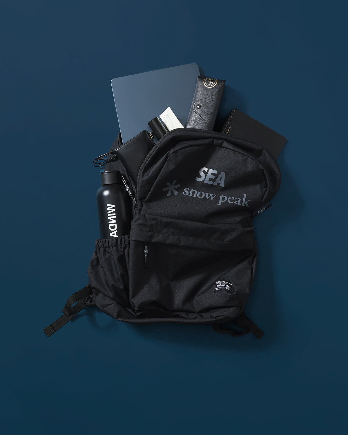 ヒ*ロ様 peak WIND AND SEA wdsバックパック ブラッ SnowPeak × WDS Everyday Use Backpack – WIND AND SEA
