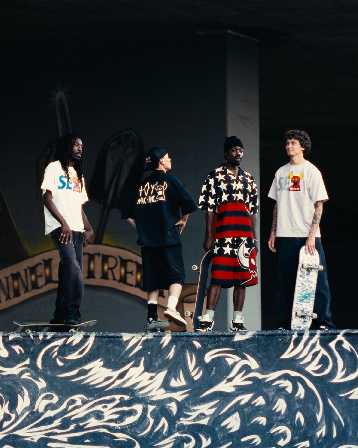 toy machine x WDS AMERICAN MONSTER SHORTS