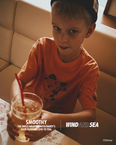 SMOOTHY x WDS SKATE Kids S/S tee