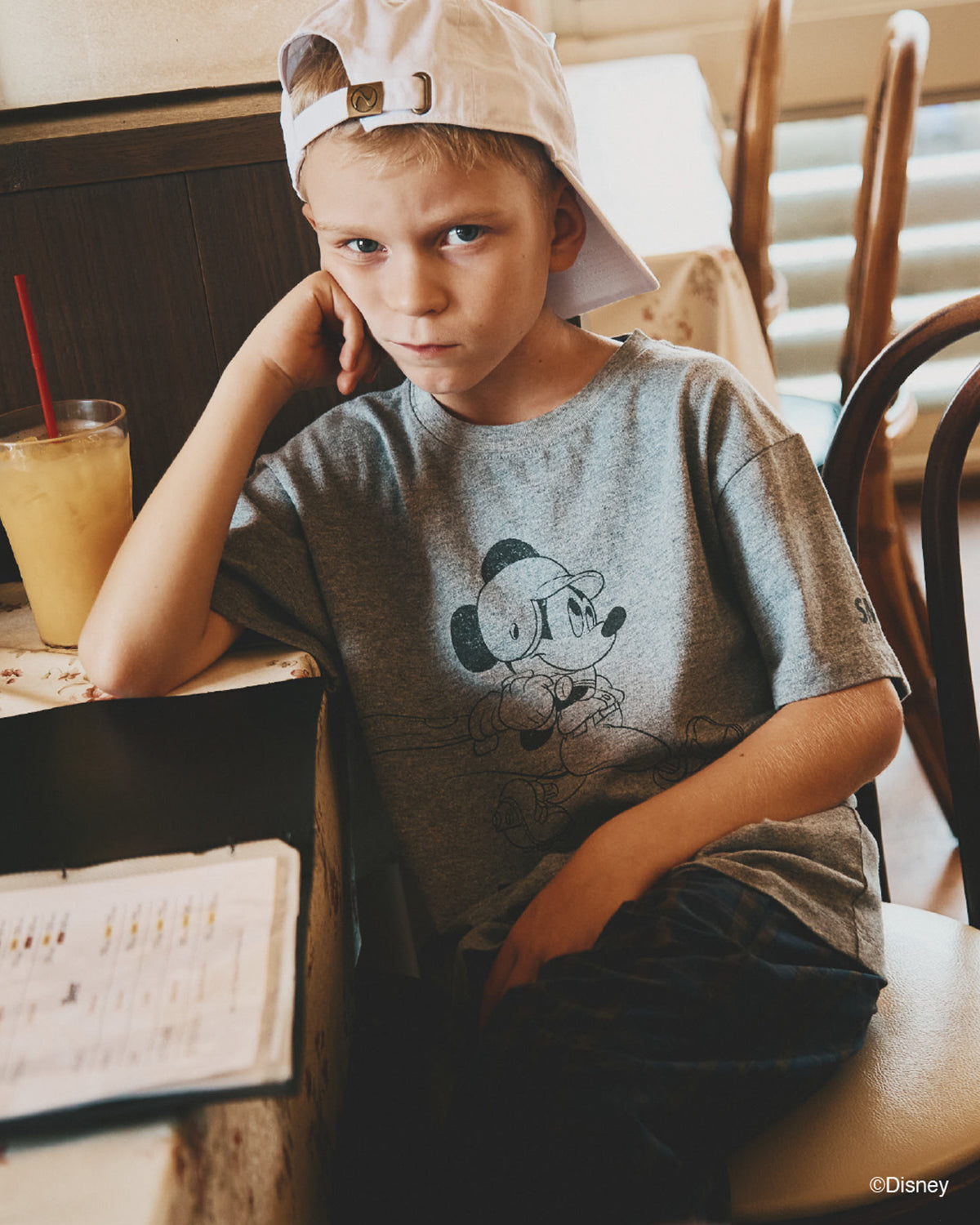 SMOOTHY x WDS BASEBALL Kids S/S tee