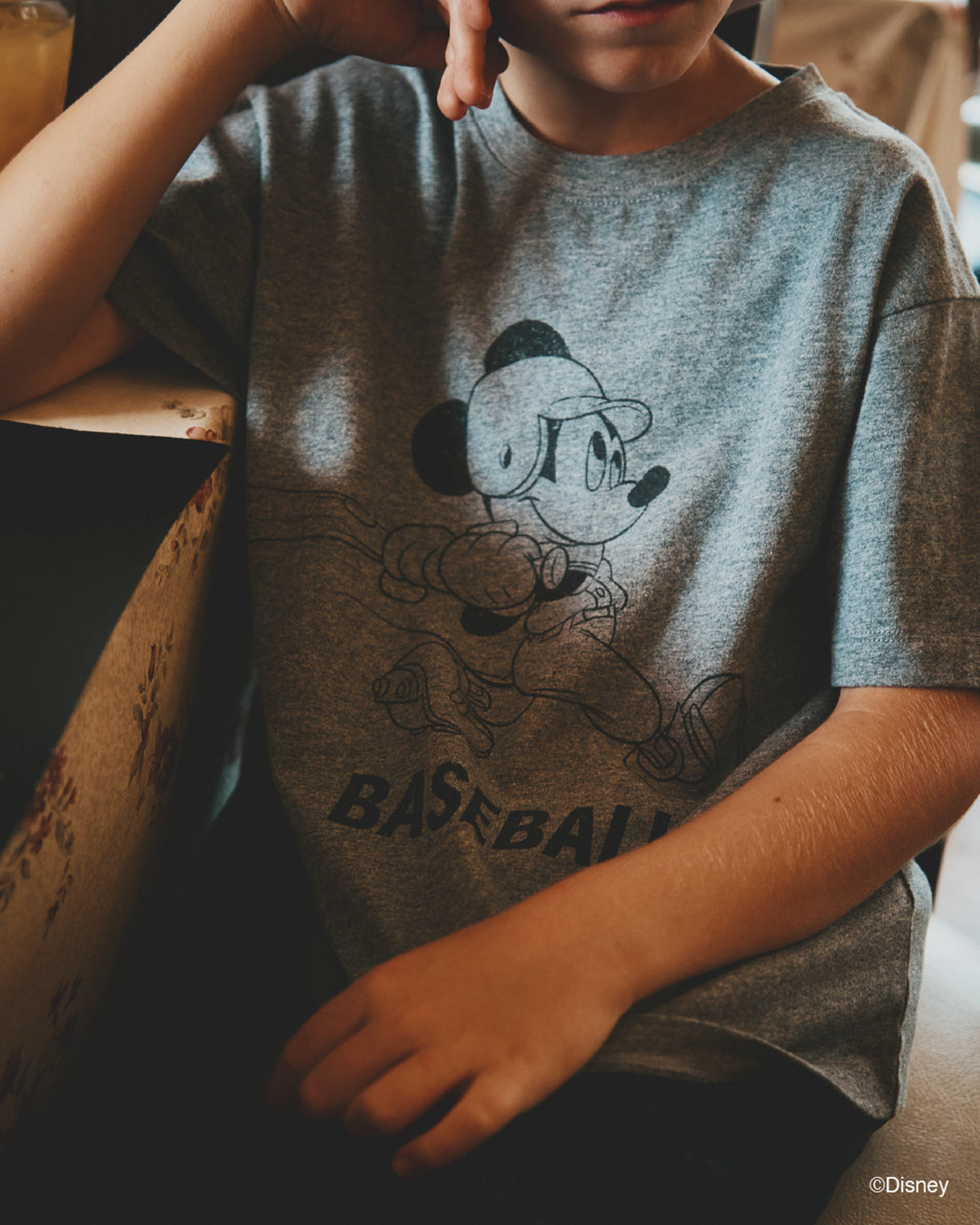SMOOTHY x WDS BASEBALL Kids S/S tee