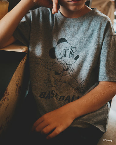 SMOOTHY x WDS BASEBALL Kids S/S tee