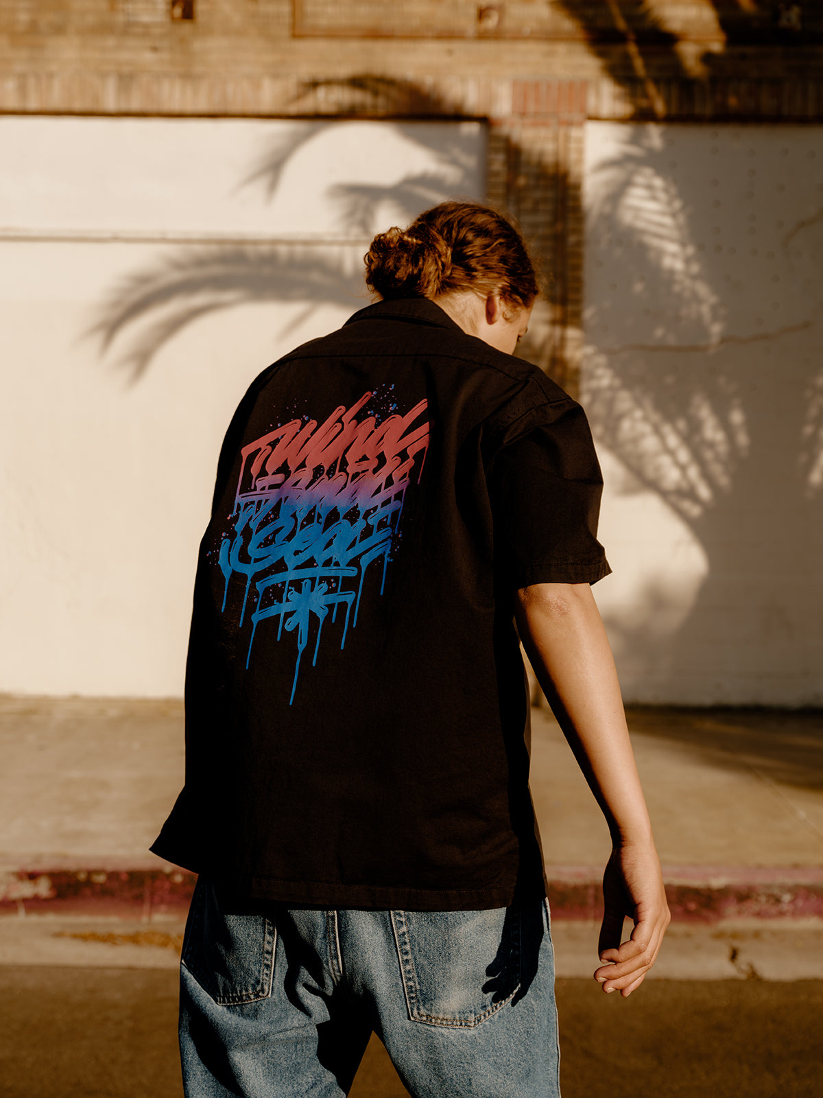 IT'S A LIVING x WDS OPEN COLLAR S/S SHIRT – WIND AND SEA