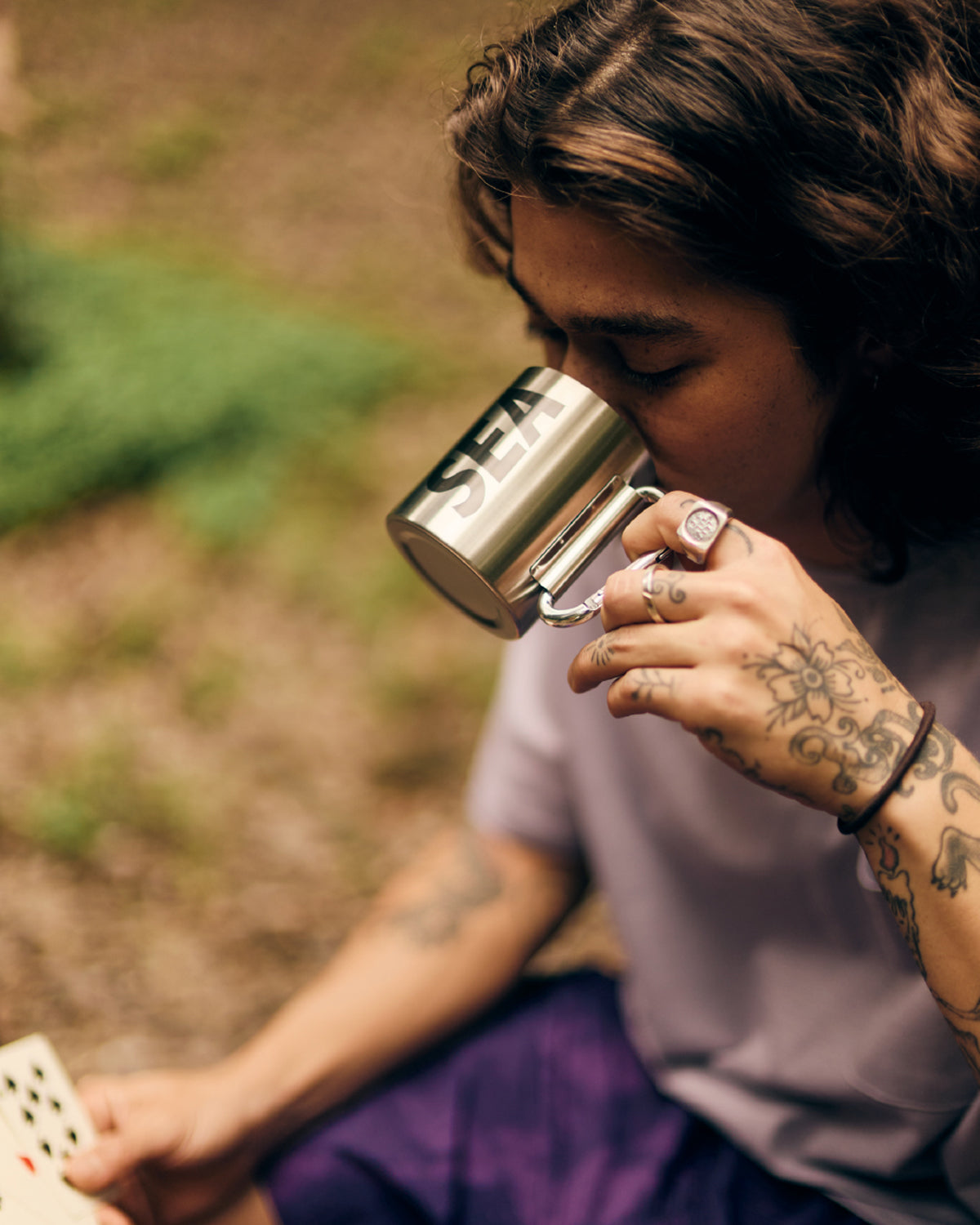 CARABINER STAINLESS MUG