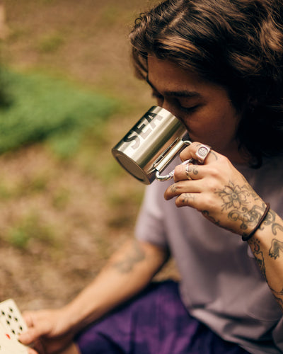 CARABINER STAINLESS MUG