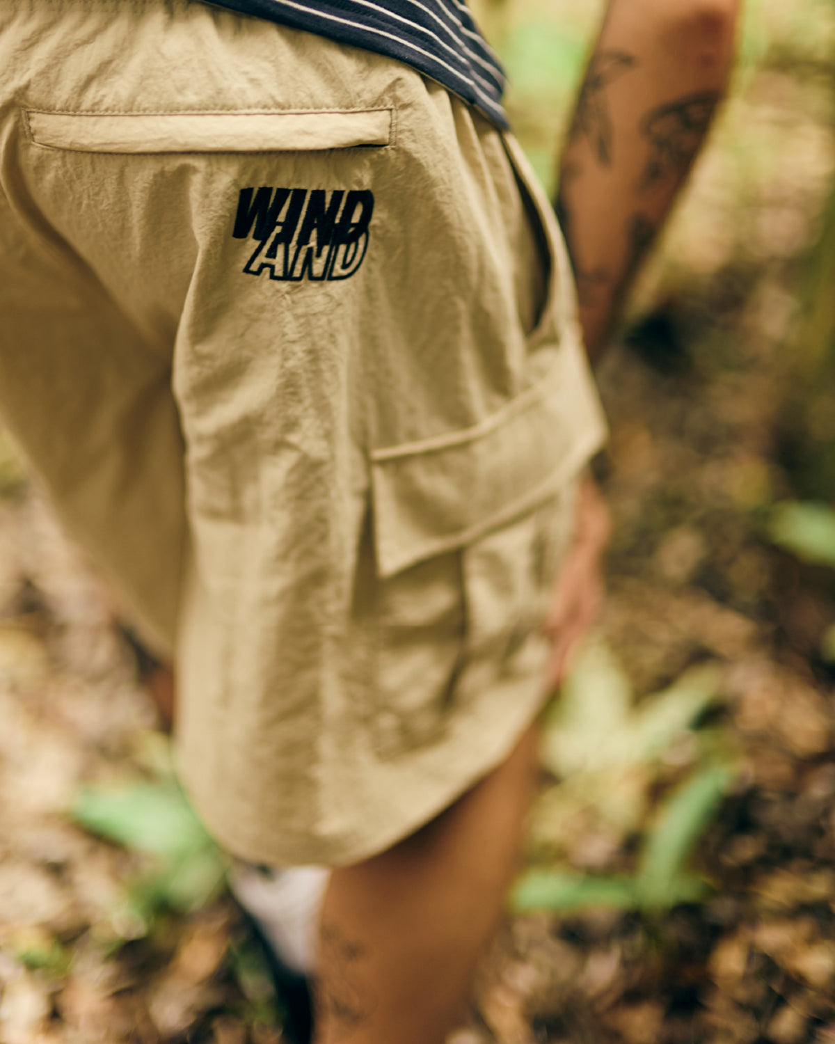 NYLON CARGO SHORTS