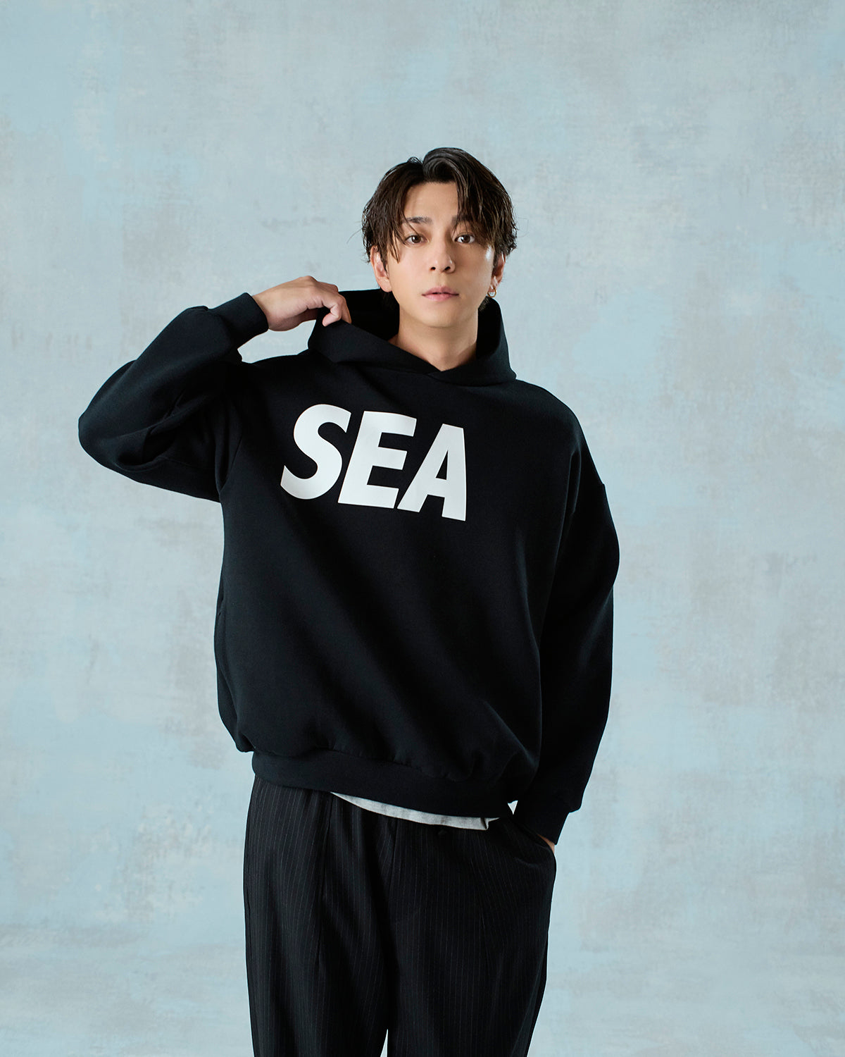TECH HOODED SWEATSHIRT