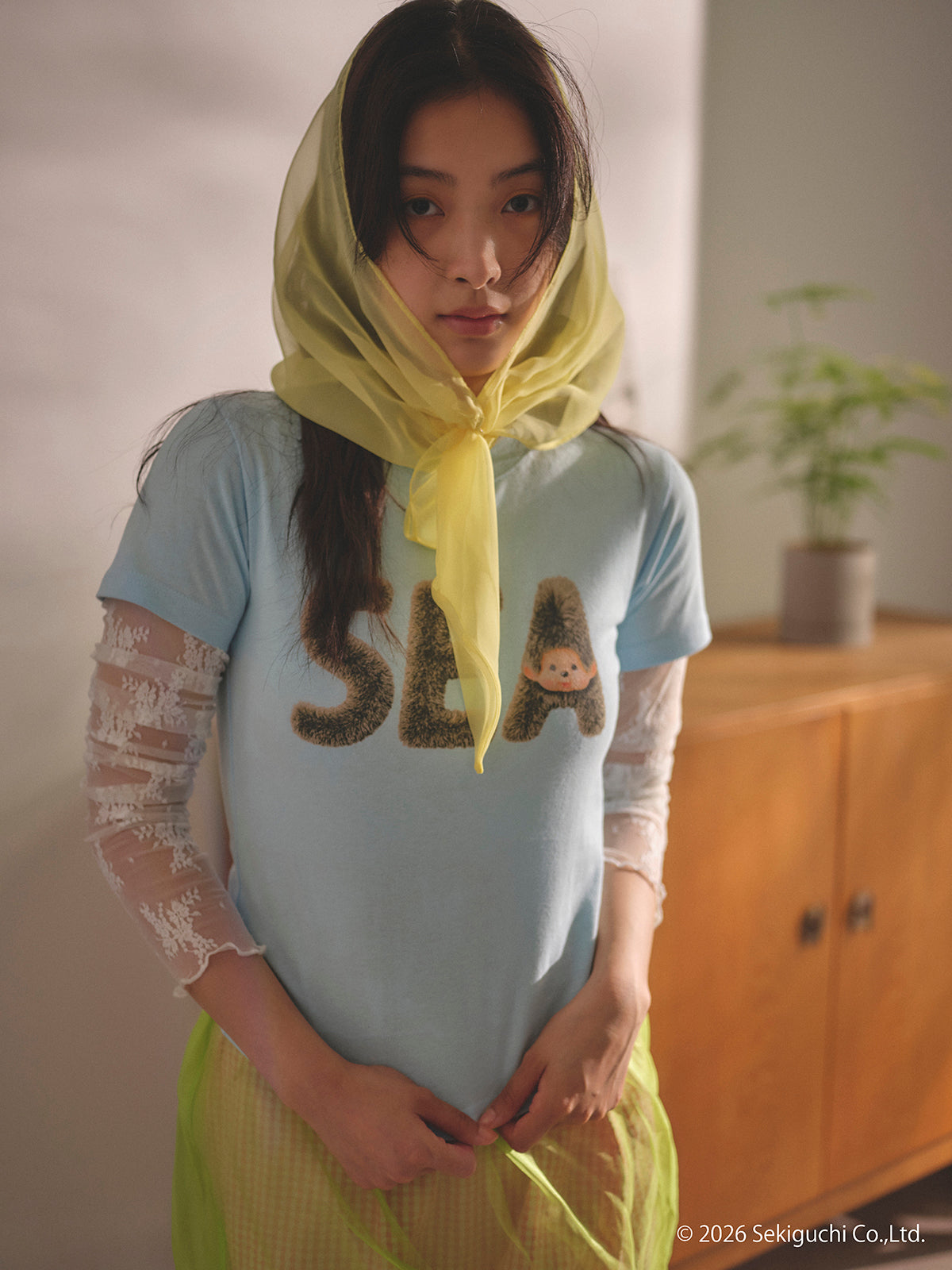 MONCHHICHI x WDS FUR OG SEA KIDS TEE