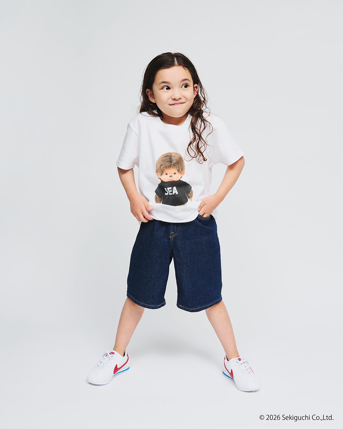 MONCHHICHI x WDS DOLL KIDS TEE