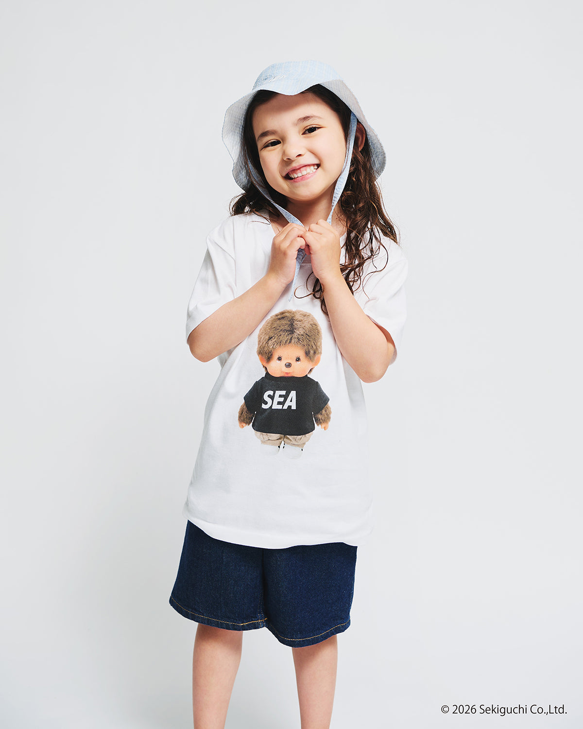 MONCHHICHI x WDS DOLL KIDS TEE