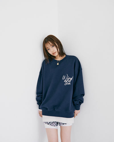 Heart logo sweatshirt