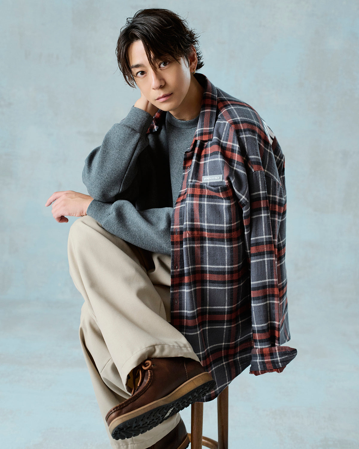 OVERSIZED BIG LOGO L/S SHIRT