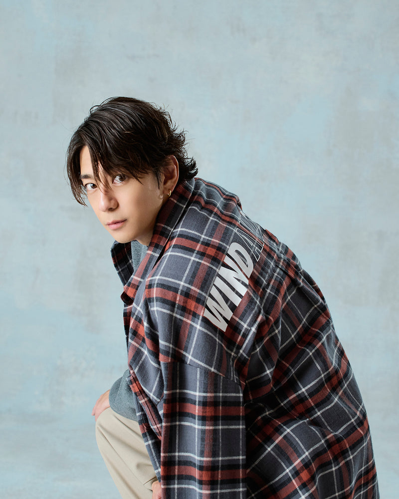OVERSIZED BIG LOGO L/S SHIRT