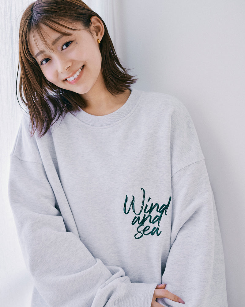Heart logo sweatshirt