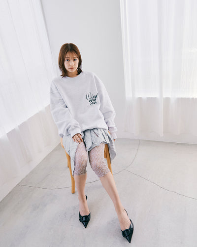Heart logo sweatshirt