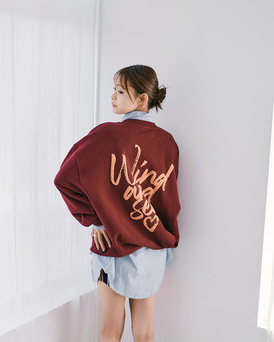 Heart logo sweatshirt
