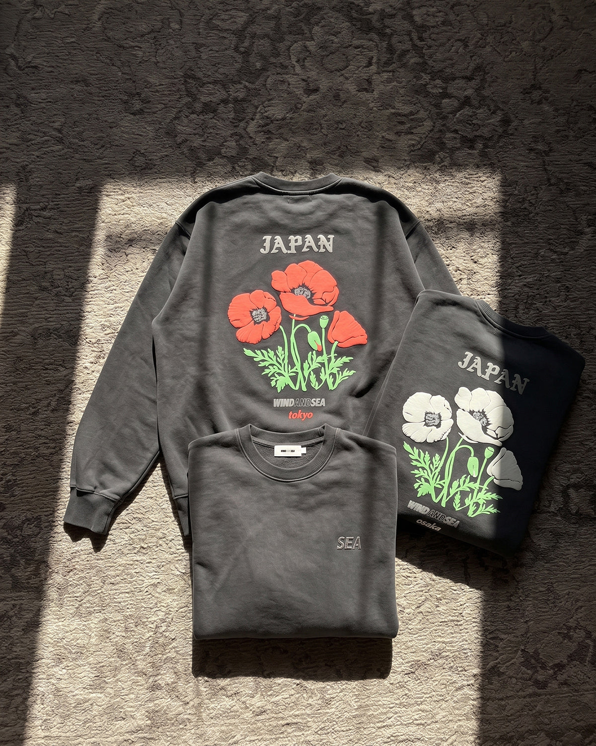 FLOWER OSAKA S/S CRENECK SWEAT