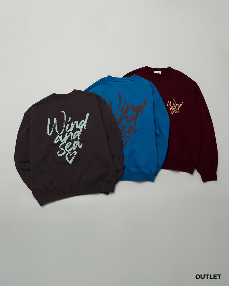 Heart logo sweatshirt