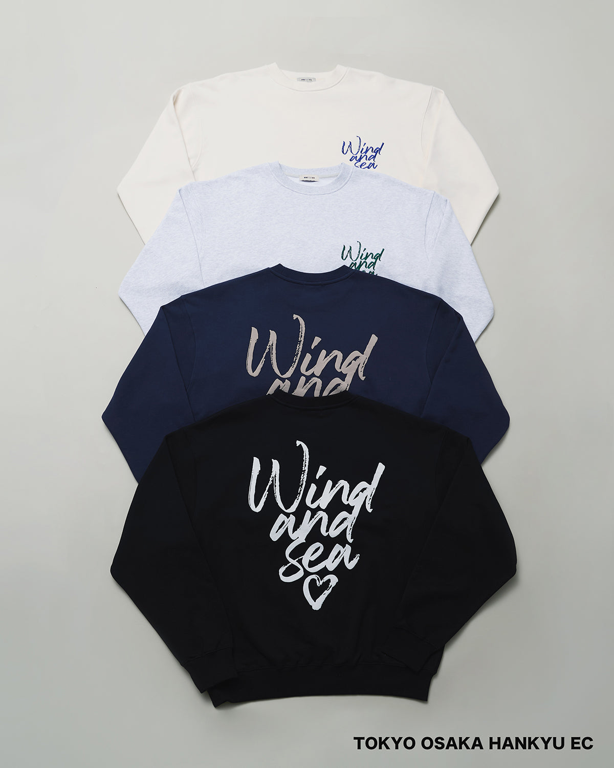 Heart logo sweatshirt