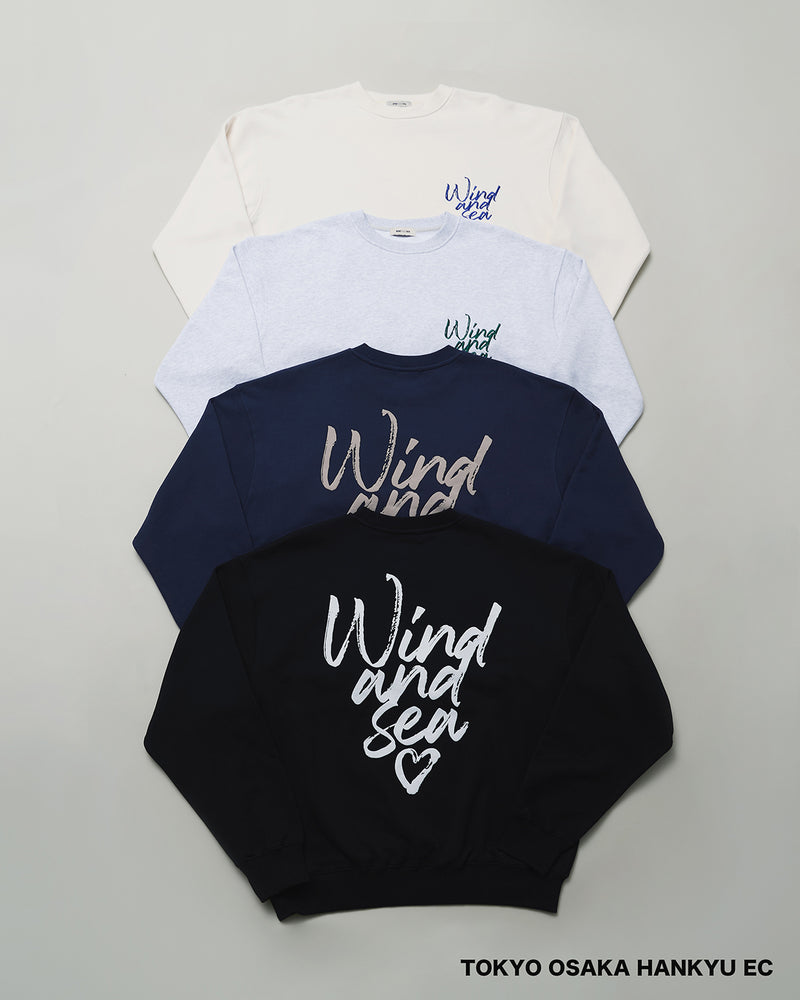 Heart logo sweatshirt