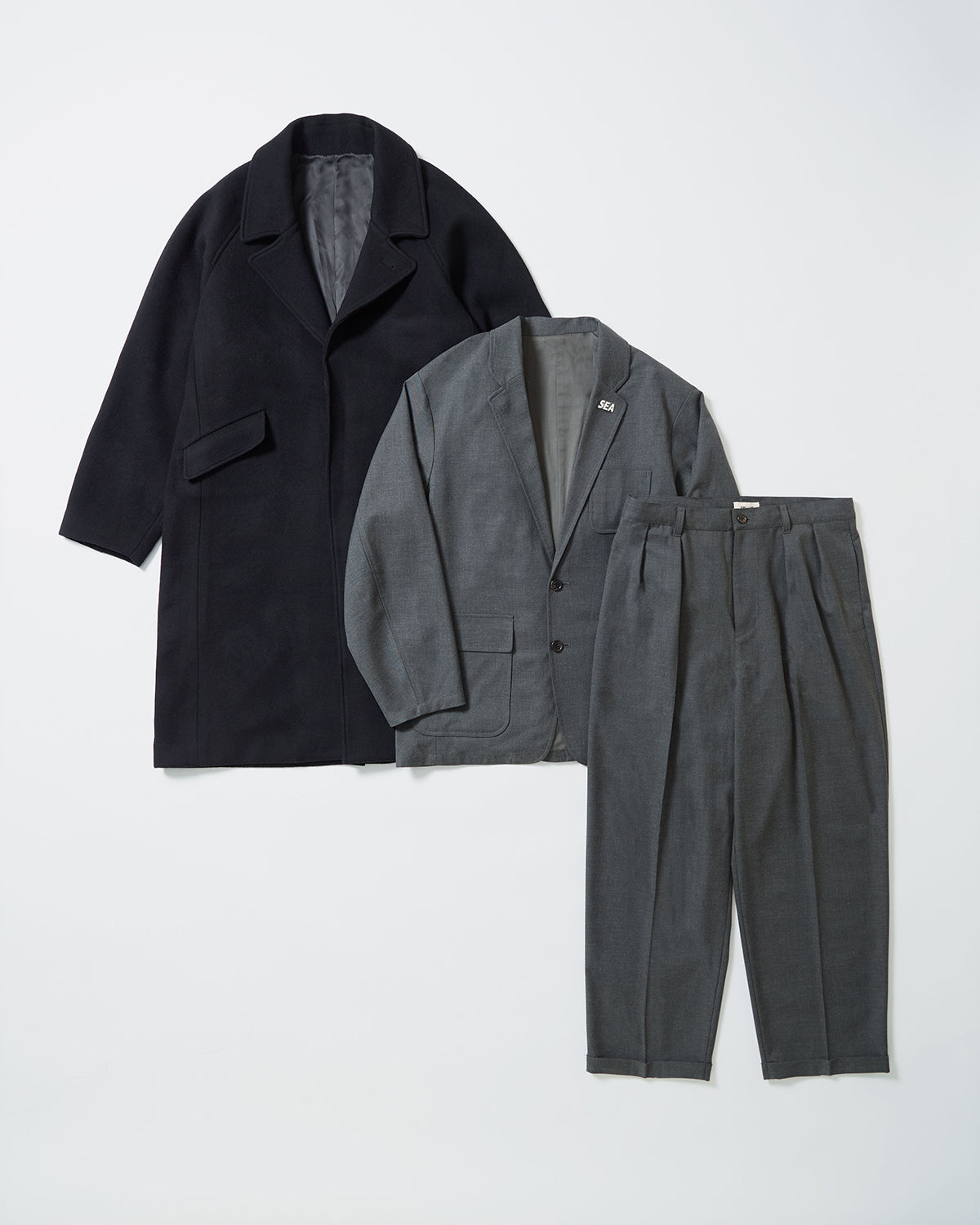 TR WOOL EASY PANTS